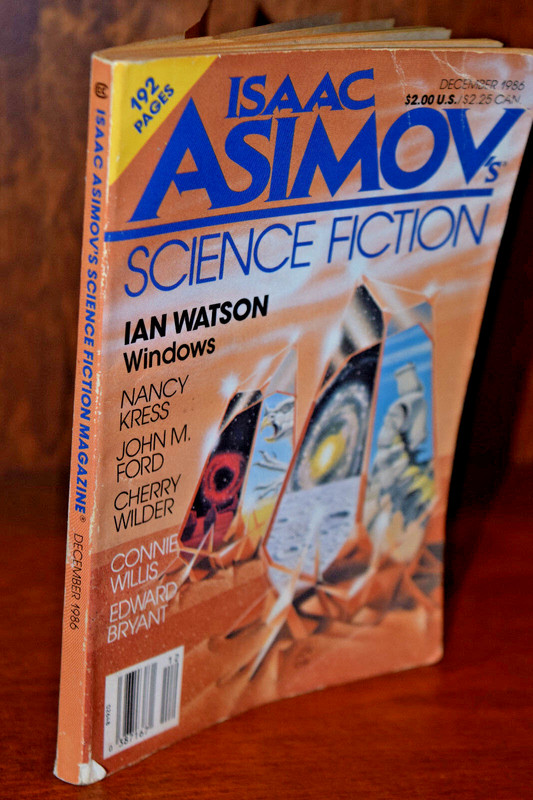 Dan Simmons PRESENTS OF MIND in Isaac Asimov's SF Magazine December 1986 NICE!