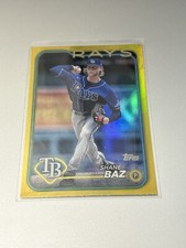 2024 Topps Series 2 Shane Baz #435 Jumbo Box Gold Foil Tampa Bay Rays Baseball