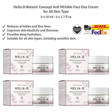 Helia-D Botanic Concept Anti Wrinkle Face Day Cream All Skin Type, Tokaj 50mlx4