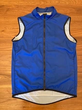Twin Six Cycling Vest sz M Royal Blue