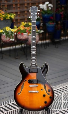 Sire H7V Semi-Hollowbody Electric Guitar Vintage Sunburst-EXCELLENT PLUS