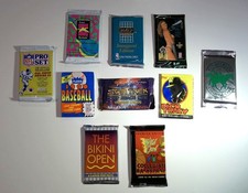 Lot of 10 Assorted Sport and Non-Sport Trading Card Packs. No Duplicates. New