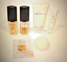 Vintage 6 pc Oscar de la Renta Eau de Toilette Body Lotion & Soap Free Shipping