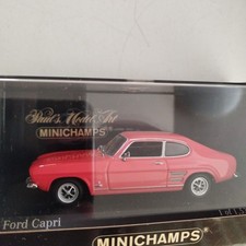 T 1/43 scale Ford Capri 1969 Red Minichamps