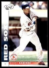Manny Ramirez 2002 Leaf #52 Boston Red Sox MLB READ FREE SHIPPING AutographDen
