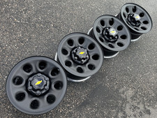 17 Chevrolet Silverado Zr2 Black At4 Tahoe 6x5.5 Oem Factory Stock Wheels Rims