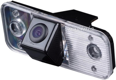 HD CCD Chip Car Rear View Camera Back up Reverse License Plate Light Parking Cam