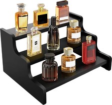 Wooden Cologne Organizer for Men, 3 tier Perfume Organizer Stand, 9.4" Cologne S