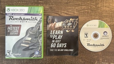 Rocksmith 2014 Edition Microsoft Xbox 360 Guitar Game
