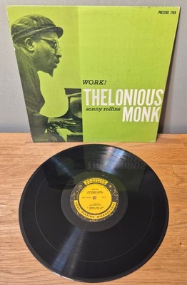Thelonious Monk Work Sonny Rollins 1959 Prestige RecordsMono Pressing LP