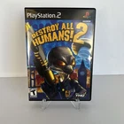 Destroy All Humans 2 (Sony PlayStation 2, 2006) PS2 Complete CIB Pristine