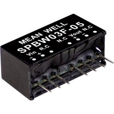 MEAN WELL SPBW03G-03 700mA 3W DC/DC Converter Module No. outputs: 1 x C