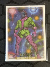 2024 SkyBox Marvel Masterpieces 92 Platinum Kang #44 Canvas