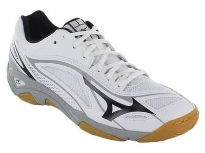 Mizuno Herren Wave Ghost Turnschuhe weiß Padel/Squash/Vollyball Größe UK 10/11,5/12
