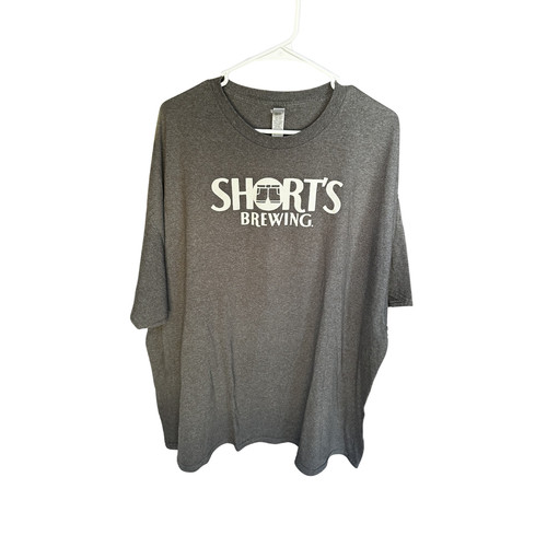 Shorts Brewing Company Short Sleeve Shirt 3XL, Bellaire Michigan, Good Condition