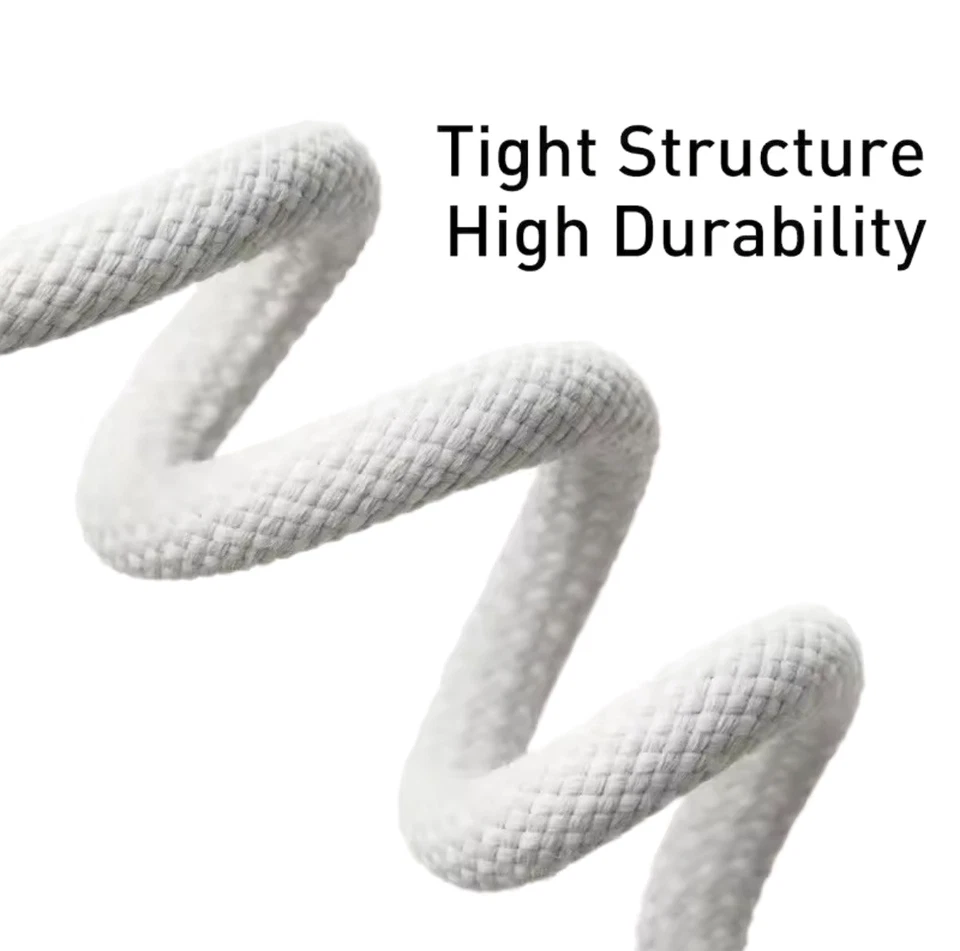 CAVO USB-C RICARICA RAPIDA DATI 1M BIANCO 60W SAMSUNG GALAXY HUAWEI XIAOMI OPPO - Immagine 4 di 4