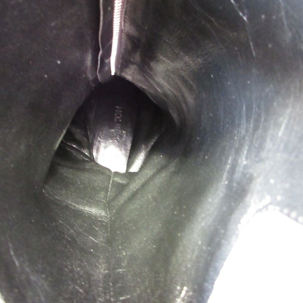 Louis Vuitton Long Boots Shoes EU 38.5 US 8.5 Black Authentic thumbnail 23