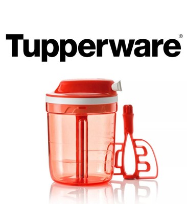 Tupperware Super Sonic Multi Chef Rot Zerkleinerer Neu