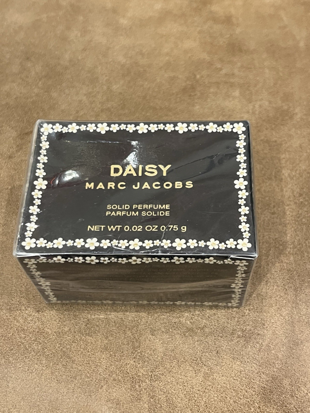 MARC JACOBS DAISY SOLID PERFUME RING KEYRING 0.75g NEW SEALED