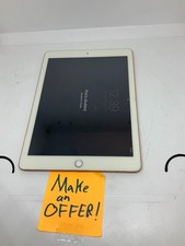 DEFECT - Apple iPad 6th Gen A1893 32GB GOLD Wi-Fi - Cracked Screen/Lock