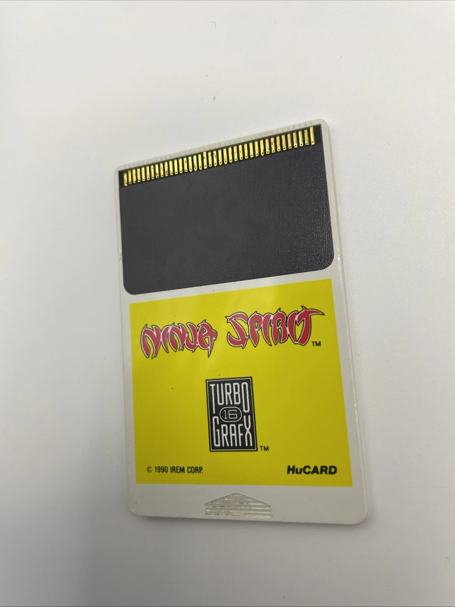 TurboGrafx - 16 Ninja Video Games Spirit for sale | eBay
