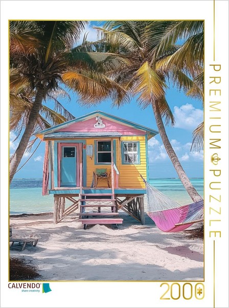 Calvendo Puzzle Caribbean | 2000 Pieces, Finished Size 35.4 × 26.4 In (90 × 67 C-image