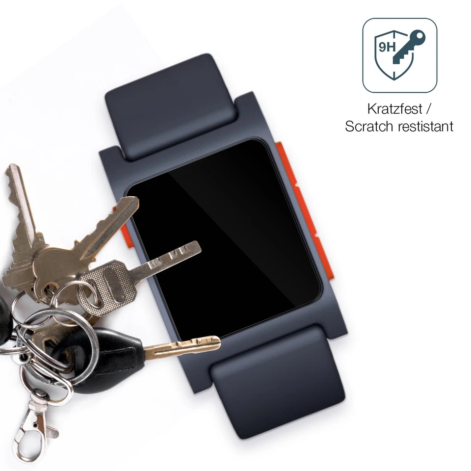 2x Screen Protector for Pebble 2 Flexible Glass 9H dipos - Изображение 3 из 4