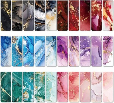 30 Pieces Bookmark, Magnetic Bookmarks for Book Lovers Women Men, Bookmarks Bulk