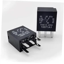 2 PCS Automotive Fuel Pump Relay, 12V Direct Plug Power Relay, 0.98" x 0.86" 