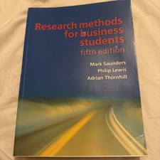 Research Methods for Business Students by Philip Lewis, Adrian Thornhill N.