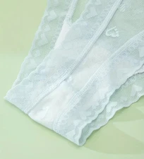 Res Ipsa Loquitur Melbourne- Heartbeat Trim G String - M (AU10) - 1 x Blue Only