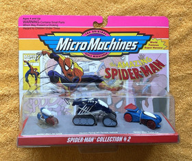 Vintage 1993 Micro Machines Amazing SPIDER-MAN Collection # 2       SPIDERMAN