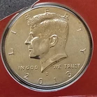 2013 D Kennedy Half Dollar Uncirculated in original cello mint holder  E66