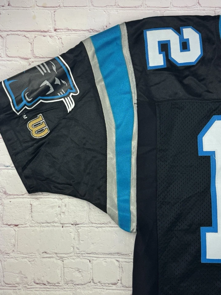 1995 Authentic NFL Wilson Pro Line Carolina Panthers Collins #10 Jersey Size 48 - Image 3 of 4