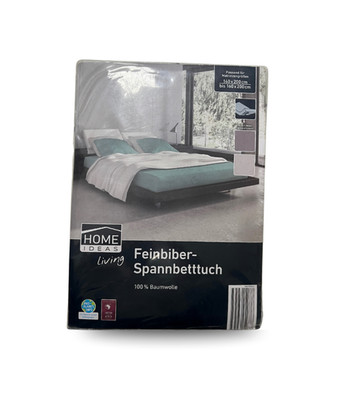 Home Ideas  Feinbiber- Spannbettuch  140 x 200 cm