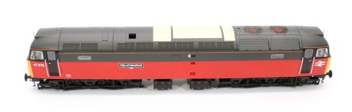 Heljan Class 47 575 "City of Hereford" BR Parcels rot/grau Maßstab 1:76, - Bild 8 von 10