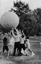 Spring Valley New York Vacation Camp for the Blind Pushball Game PC AA74149