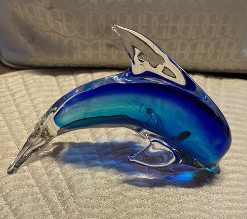 Mundgeblasener Glasdelfin - Bild 7 von 8