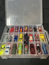 Vintage Hot Wheels Matchbox Ertl Diecast Car Lot 48 w/ Case 70s  2000s