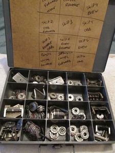 HUGE PARTS LOT Leibinger 50-1 Numbering wheel Convex 50-1 Backward Forward Etc