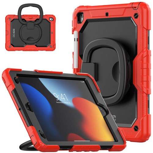 Survivor Case For iPad Pro 12.9/Pro 11/10.9/10.2 + With Shoulder Strap Cover - Picture 26 of 30