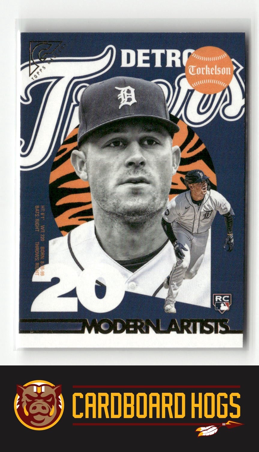 2022 Topps Gallery #MA-23 Spencer Torkelson Tigers Modern Artists RC Rookie