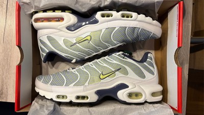Nike Air Max Plus TN ''Pebble Grey Lime'' Gr. 45 (US11), neu mit Box