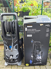 Halfords Advanced PW50 2500W Corded Cold Water Pressure Washer, Reel, Gun