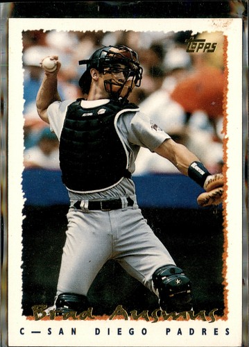 1995 Topps Brad Ausmus #595 card