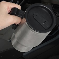 Tasse chauffante électrique pour voiture, bouilloire de voyage 12V 0,48 l,
