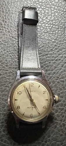 Vintage Timex Viscount Watch, men’s, automatic, self wind, 1958, runs great!