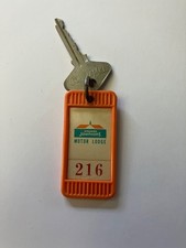Vintage Howard Johnson&rsquo;s Motor Lodge Hotel Key For Room 216