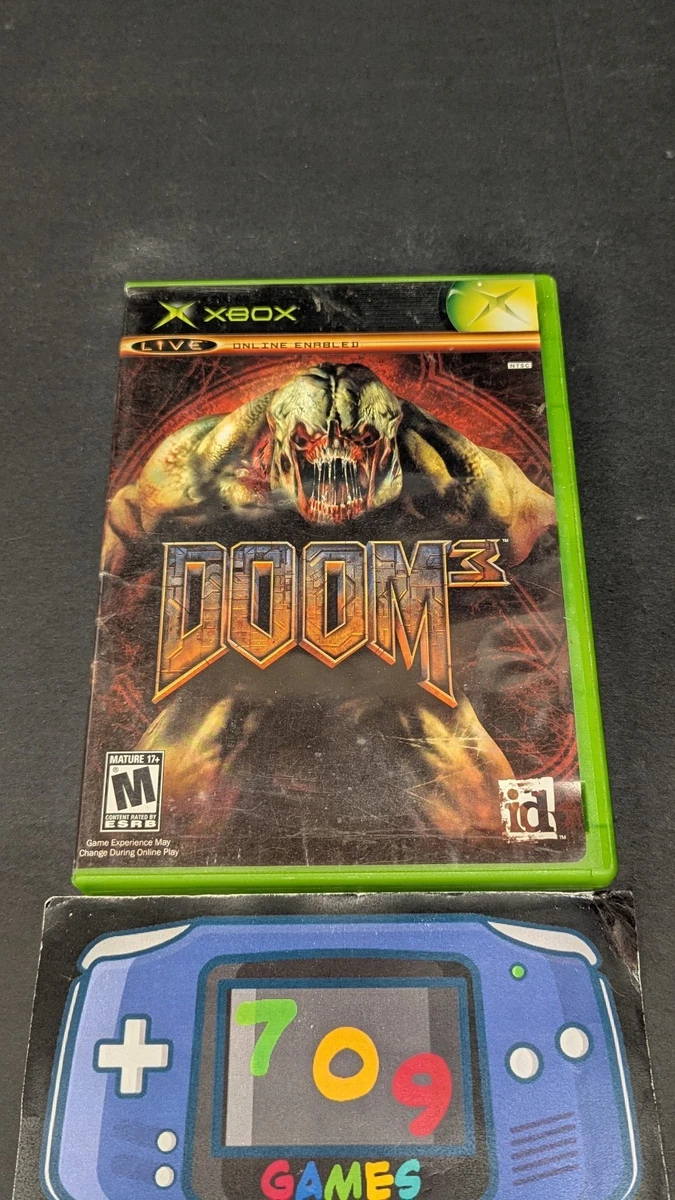 Jeu Xbox DOOM 3 - Version PAL - Bon état - Testé Avant Vente