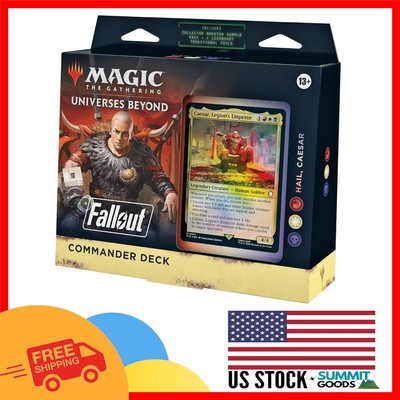 Fallout-Themed Hail, Caesar Magic Deck: 100 Cards, Tokens + Collector Boosters